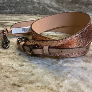 Coach Glitter Novelty Strap